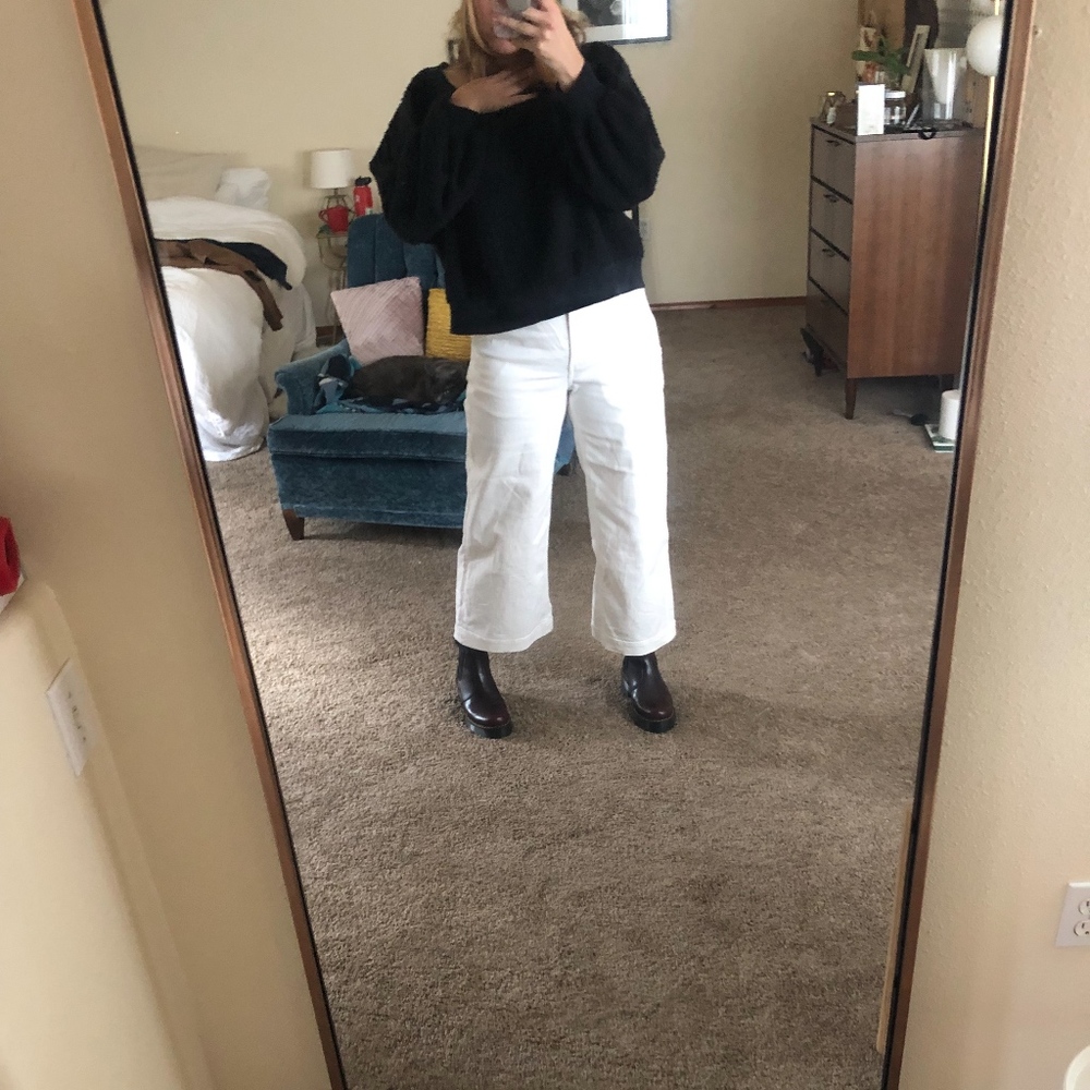 Everlane Wide Leg Crop Pant - Size 6